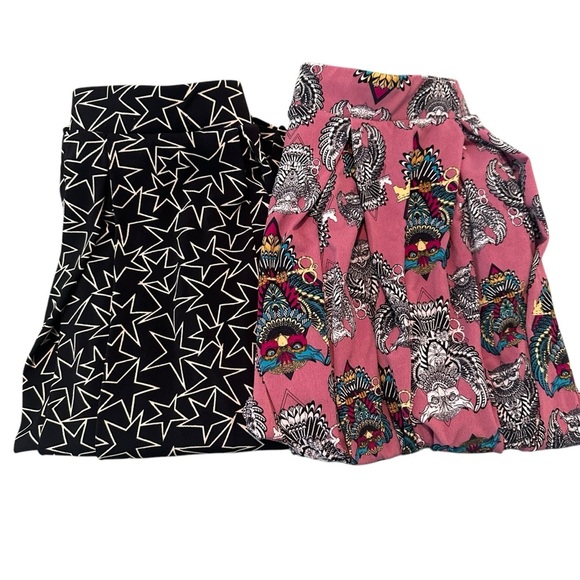 LuLaRoe Skirt With Pockets pleated Bundle Both Size medium. - Picture 1 of 10
